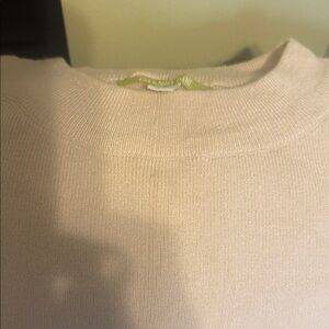 Gianni Bini Women's Soft Peach Crew Neck Sweater